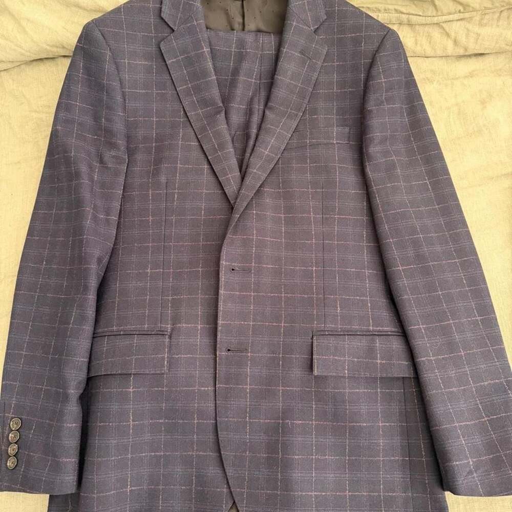 J.Crew Ludlow Tollegno 1900 Wool Suit 40R / 32x34